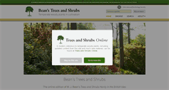 Desktop Screenshot of beanstreesandshrubs.org